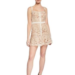 RYSE The Label floral sequin mini dress NWT